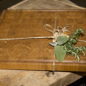 Stirnholzschneidebrett Eiche